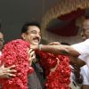 Kamal Haasan felicitated at the Launch of Lake Cleaning Movement