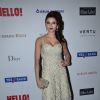 Urvashi Rautela poses for the media at Hello! Hall of Fame