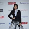 Sonam Kapoor poses for the media at Hello! Hall of Fame