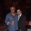 Boney Kapoor and Sanjay Kapoor pose for the media at the Trailer Launch of Tevar