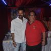 Prabhu Deva poses with Satish Kaushik at the Trailer Launch of Tevar