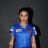 VJ Bani poses for the media at the Photo Shoot of BCL Team Chandigarh Cubs