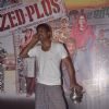 Adil Hussain performs an act at the Launch of the Film Zed Plus