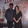 Mona Jaswir Singh and Adil Hussain pose for the media at the Launch of the Film Zed Plus