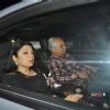Ramesh Sippy with wife Kiran Juneja reached Ravi Chopra's house to pay respect