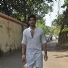 Mohit Marwah was snapped at Ravi Chopra's Funeral