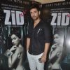 Karanvir Sharma poses for the camera at the Media Interactions of the Movie 'ZID'