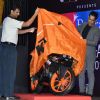 MS Dhoni unviels the New Bike Range at Positive Health Awards