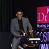 MS Dhoni checks out the New Bike Range named after him at Positive Health Awards
