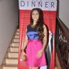 Tanishaa Mukerji poses for the media at Chip Dinner in Club Millennium