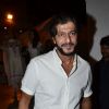 Chunky Pandey was snapped at Ravi Chopra's Funeral