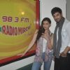 Mannara and Karanvir at the Promotions of Zid on Radio Mirchi 98.3 FM