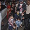 Hrithik Roshan with his children were seen at Aradhya Bachchan's Birthday Bash