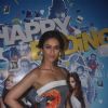 Ileana D'Cruz poses for the media at the Special Screening of Happy Ending