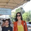 Katrina Kaif was snapped at airport while leaving for Arpita Khan's Wedding