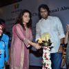 Juhi Chawla lights the Lamp at the Launch of aarambhindia.org