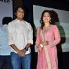 Juhi Chawla poses with a friend at the Launch of aarambhindia.org