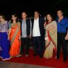 Helen, Shaina NC, Salim Khan, David Dhawan with wife and Sohail Khan at Arpita's Wedding Reception