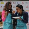 Bipasha Basu & Gul Panag at the Airtel Delhi Marathon Pasta Party