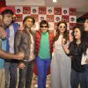 Ranveer Singh and Parineeti Chopra pose with the Team of Fever FM at the Promotions of Kill Dil