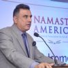 Boman Irani addressing the audience at Namaste America Event