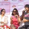 Milind Soman addresses the Launch of the 3rd Edition of Pinkathon