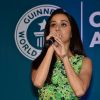 Shraddha Kapoor addressing the audience at Himalaya Guinness Record Event