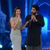 Gauahar Khan in a gig with Arjun Kapoor at the Grand Finale of India's Raw Star