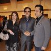Fardeen Khan poses with Sanjay Khan and Zarina Khan at Camel Colors Exhibition