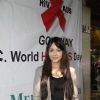 Aanchal Munjal poses for the media at Medscape India AIDS Awareness Event