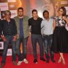 Team poses for the media at the Trailer Launch of Badlapur