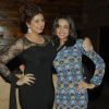 Sanaya Irani poses with Vahbbiz Dorabjee Dsena at her Birthday Bash
