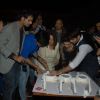 Vahbbiz Dorabjee Dsena and Shashank Vyas cut their Birthday Cake