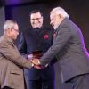 Narendra Modi greets Pranab Mukherjee as India TV's Iconic Show Aap Ki Adalat Completes 21 Years