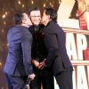 Salman & Shahrukh Khan kiss Rajat Sharma as India TV's Iconic Show Aap Ki Adalat Completes 21 Years