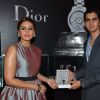 Huma Qureshi felicitated at the Watches of the World Showroom