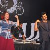 Sonakshi and Arjun perform at the Promotions of Tevar at Mithibai College