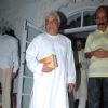 Javed Akhtar was at the Prayer Meet For Megha Jalota