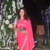Poonam Dhillon poses for the media at the Sangeet Ceremony of Riddhi Malhotra and Tejas Talwalkar