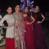 Celebs pose for the media at the Sangeet Ceremony of Riddhi Malhotra and Tejas Talwalkar