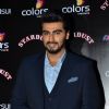 Arjun Kapoor poses for the media at Sansui Stardust Awards Red Carpet