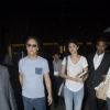 Vidhu Vinod Chopra and Anushka Sharma were snapped at Airport while returning from Dubai