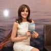 Tamanna C poses with her Book 'The Way Ahead'