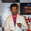 Javed Jaffrey poses for the media at Big Star Entertainment Awards 2014