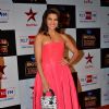Jacqueline Fernandes poses for the media at Big Star Entertainment Awards 2014