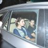 Twinkle Khanna was snapped along with Son at the Special Screening of P.K. at Yashraj Studio