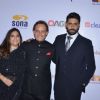 Abhishek Bachchan poses with guests at Magic Bus Charity Dinner