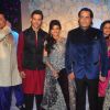 Hrithik Roshan poses with Uday and Shirin at their Sangeet Ceremony