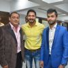 Shreyas Talpade poses with guests at the Launch of Building Bricks