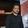Emraan Hashmi poses for the media at the Launch of Building Bricks